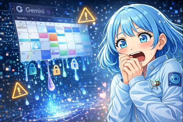 カレンダーから情報漏洩？Geminiの脆弱性に要注意！
